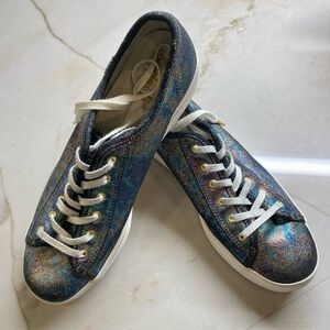 Keds Dream Foam Black with irridescent shimmer Sz 10